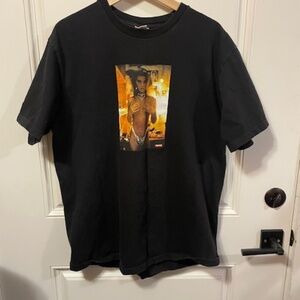** VINTAGE** SUPREME Nan Goldin Kim in Rhinestone Tee Black